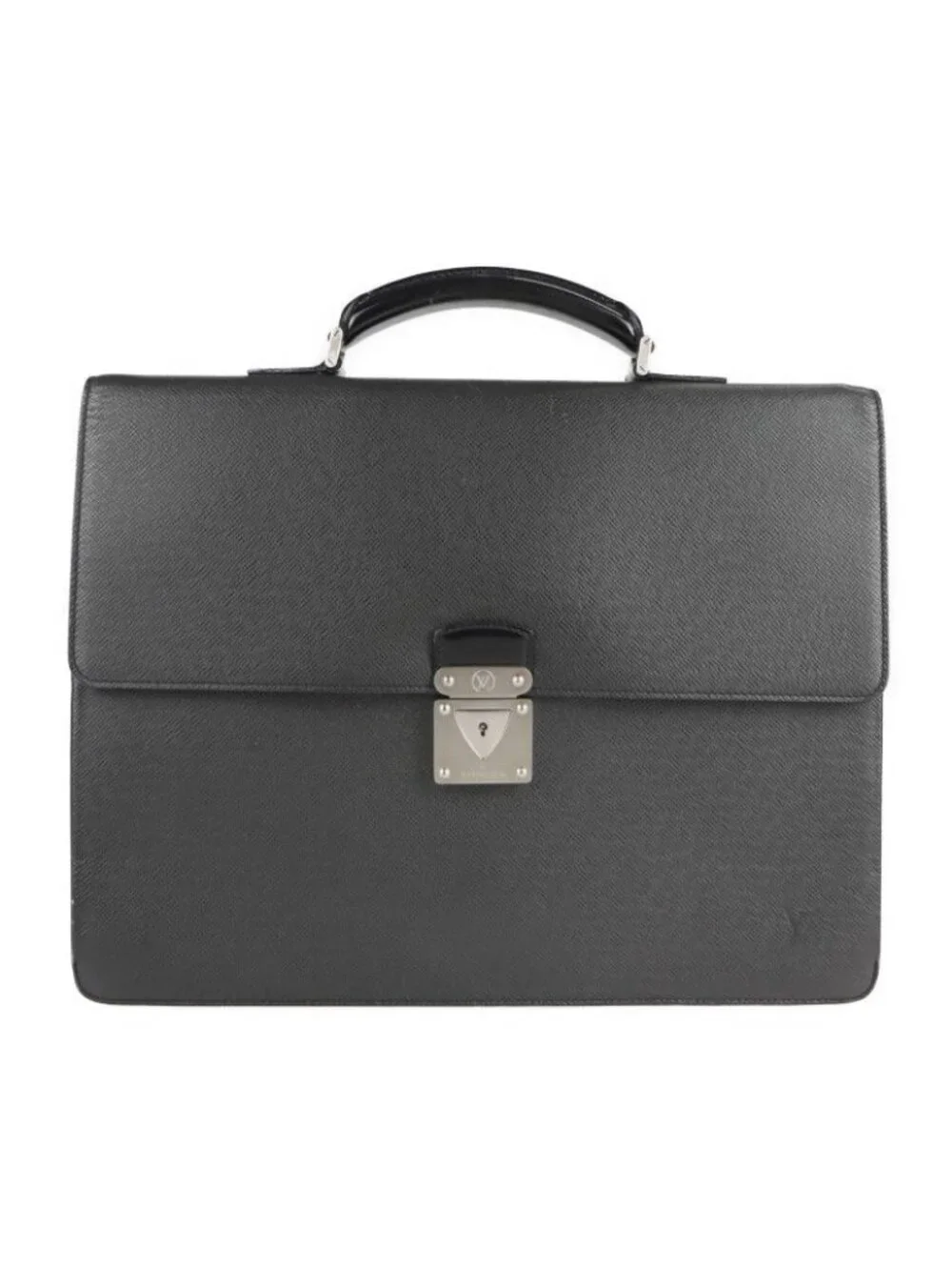 Louis Vuitton Robusto 1 Business Bag Leather Ardoise Black Hardware